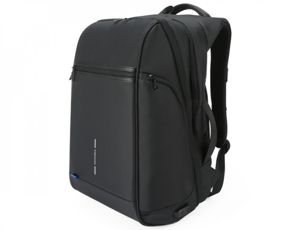 شنطة ظهر كينجسون سعة كبيرة للأعمال مقاس 15.6 - اسود